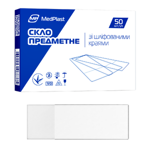 Скло предметне зі шліфованими краями