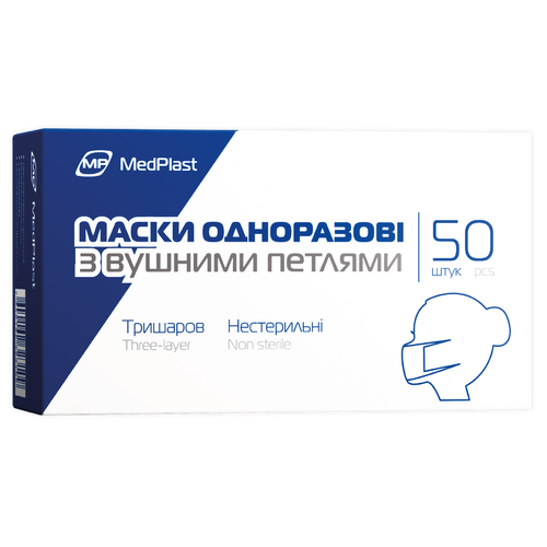 Маски процедурні нестерильні